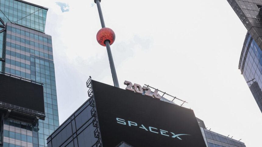 Wall Street ends higher as SpaceX market debut dominates