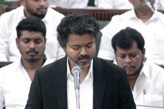 CM Vijay chronicles TVK's political journey in Tamil Nadu Assembly speech