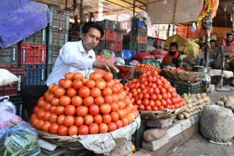 Prices of tomatoes, onions and potatoes will rise in a week, but farmers say their crops are trading at very low prices