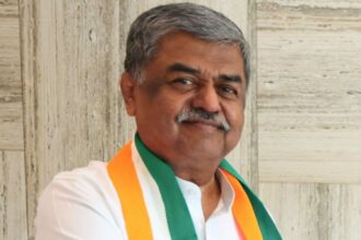 New Karnataka Pradesh Congress Committee (KPCC) president B K Hariprasad. (Credit: X/@HariprasadBK2)
