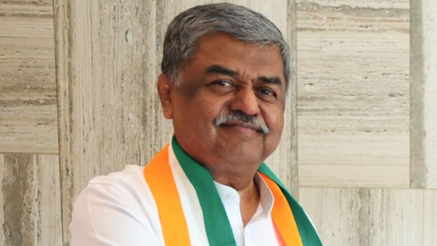 New Karnataka Pradesh Congress Committee (KPCC) president B K Hariprasad. (Credit: X/@HariprasadBK2)