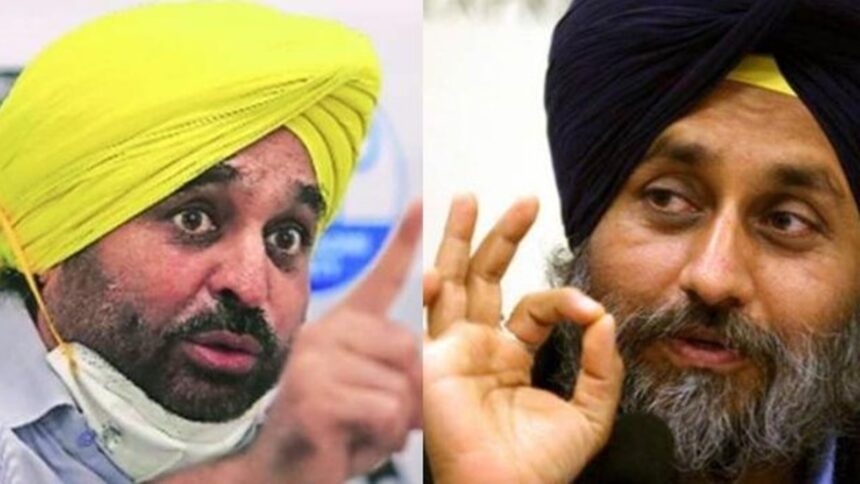 AAP vs Akali Dal, Dharam Yudh Morcha, Bhagwant Singh Mann, Bhagwant Mann, Shiromani Akali Dal (SAD), Aam Aadmi Party AAP, Sukhbir Singh Badal, Indian express news, current affairs
