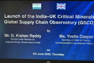 India and UK launch Critical Minerals Global Supply Chain Observatory to strengthen cooperation and share technology