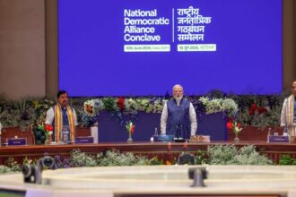 Prime Minister Modi's NDA meeting speech delivers a message of "collective victory" and calls for nuclear energy independence