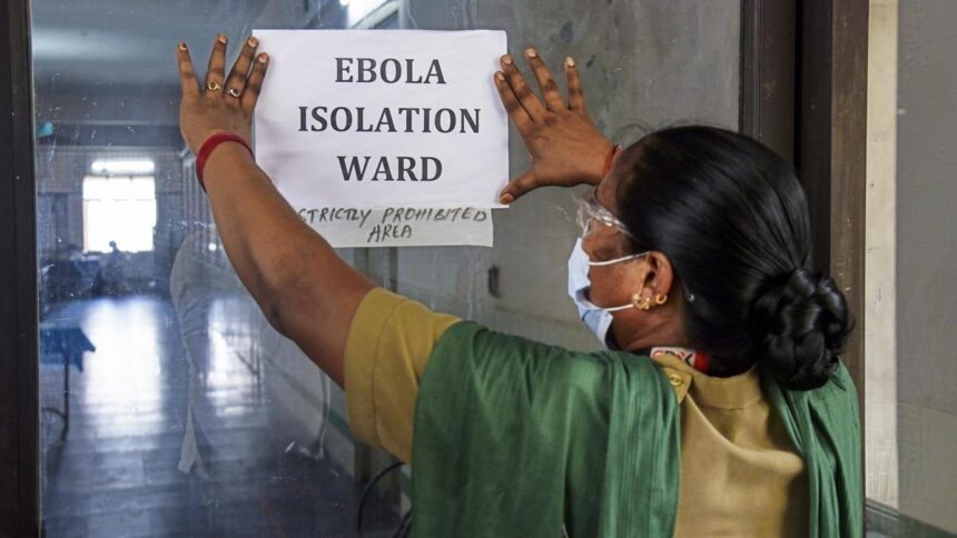Second Sudanese national isolated at Gandhi Hospital in Hyderabad after fever; sample sent for Ebola testing