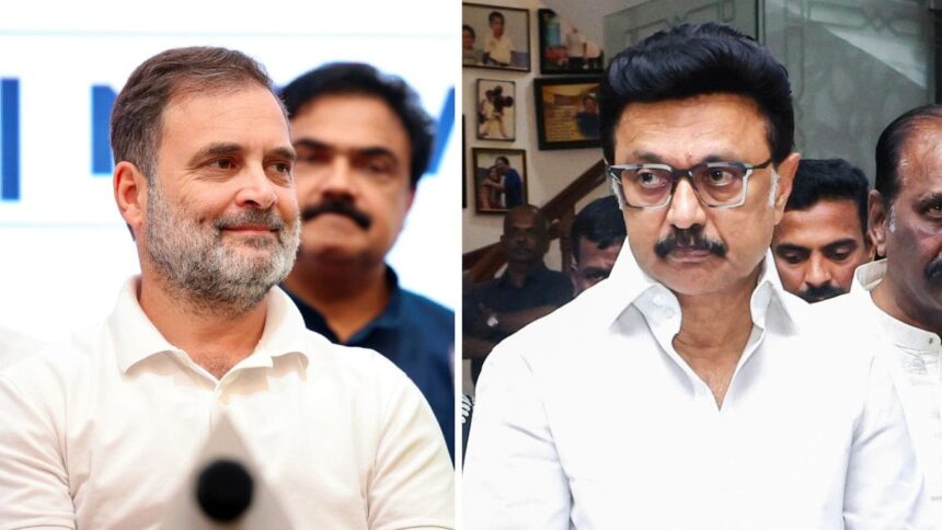 Signs of DMK-Congress thaw? Stalin's birthday wish for Rahul sparks speculation