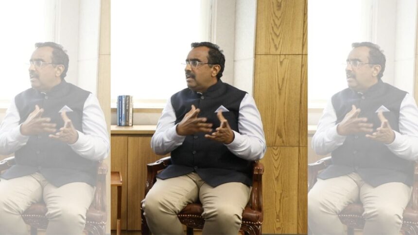 "Trump has a habit of stealing credit even when he doesn't deserve it." -Ram Madhav