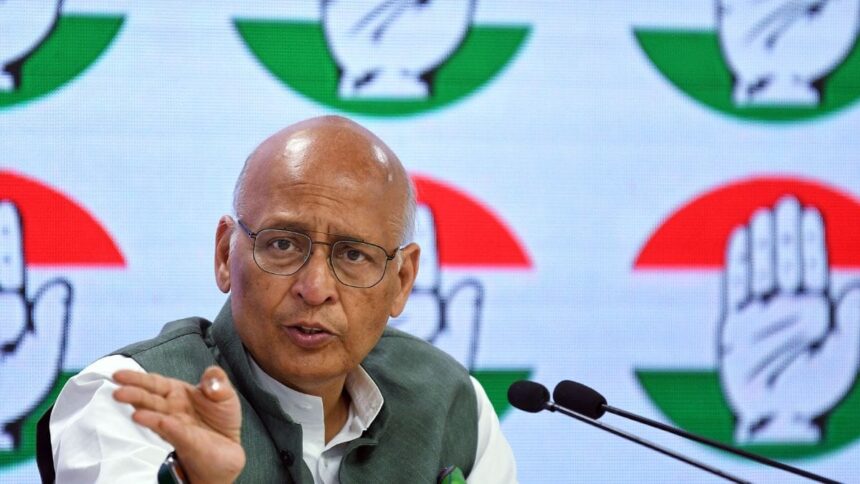 Antics over anti-defection law make it 'look like an ass' - Abhishek Singhvi calls for repeal