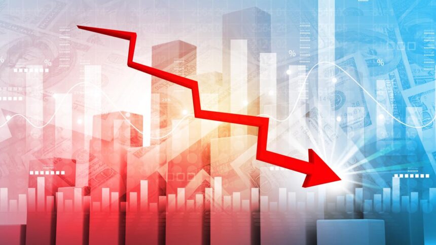 The stock market crashes in early trading. Sensex Tank 700 points