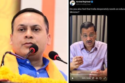 When Kejriwal asks, ``Does India need an educated prime minister?'' Malviya says the question is not whether the prime minister is educated or not.