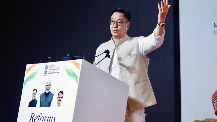 Rijiju says minority affairs budget has 'doubled' under PM Modi, criticizes Opun's persecution claims