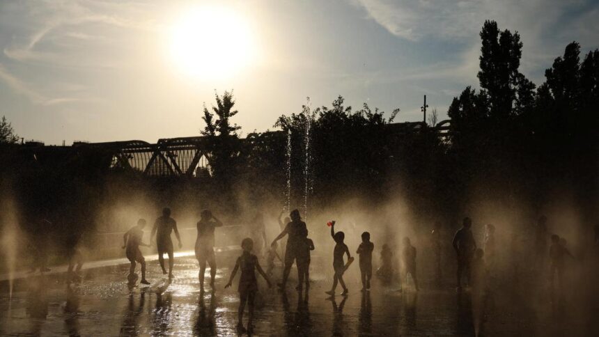 Heatwaves soar in Western Europe, record hottest June