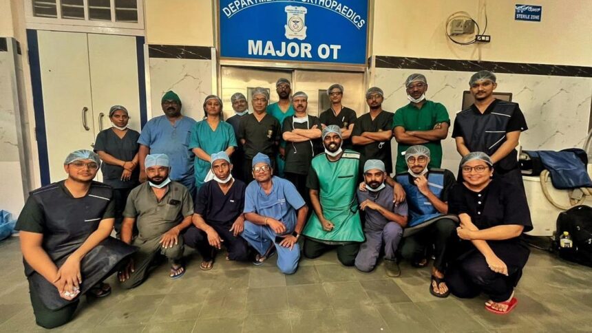 First robot-assisted total knee replacement surgery performed at Karnataka government hospital, strengthening state's healthcare system