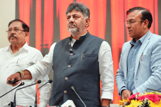 Shivakumar issues permanent resident certificate. BJP claims it is a bid to legalize illegal immigrants