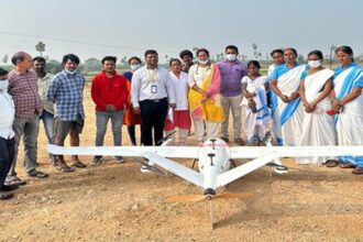 In Telangana's Yadadri Bhuvanagiri district, drone sample testing reduces tuberculosis diagnosis cost from ₹9,451 to ₹91