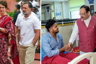 Rahul, Priyanka, Nadda, Kejriwal: Politicians rush to Delhi hospital to visit injured protesters