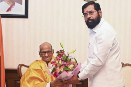 Pawar's meeting at Shinde's office sparks war of words between allies Sena (UBT) and NCP (SP)