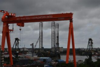 Government sells 5% stake in Cochin Shipyard for ₹1,400 per share via OFS