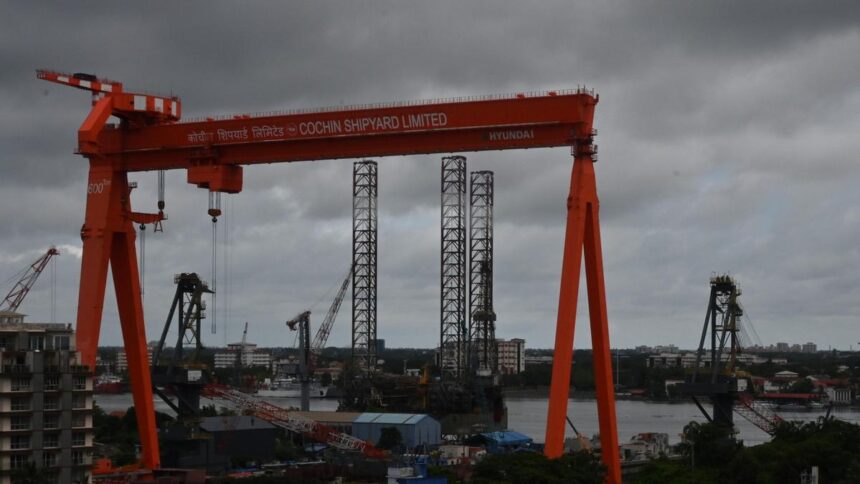 Government sells 5% stake in Cochin Shipyard for ₹1,400 per share via OFS