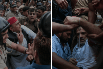 Congress rally in front of PM Modi's house: Rahul, Priyanka, Akhilesh forced out, government calls for U-turn