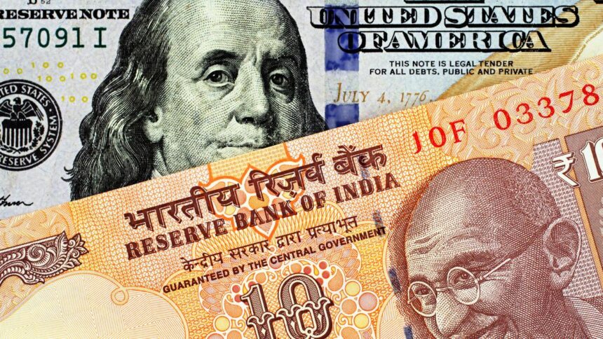 Rupee closed at 59 paise at 95.55 rupees against US dollar