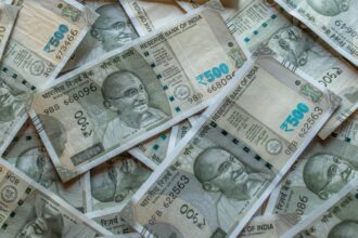 The rupee depreciated by 12 paise against the US dollar in early trade to Rs 96.42.