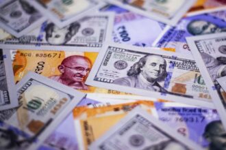 The rupee appreciated by 26 paise to Rs 94.90 against the US dollar in early trade.