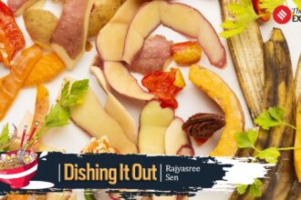 peels to plate