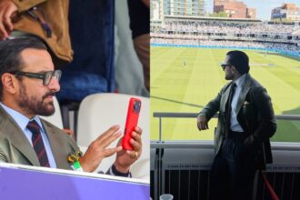 Saif Ali Khan at Lord's