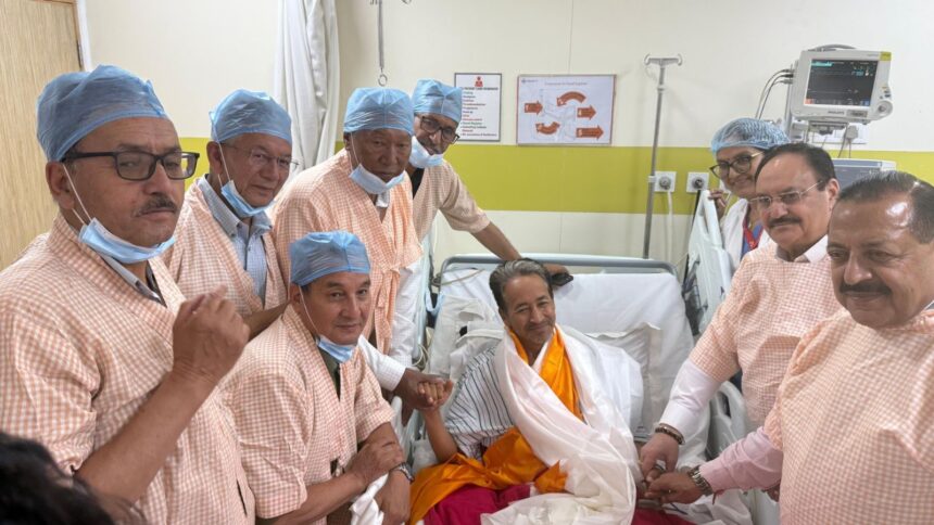 sonam wangchuk, hunger strike, cjp,