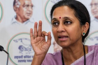 Sule's remarks came amid reports that sections of the NCP(SP)'s MPs and MLAs were increasingly pushing for a tie-up with the ruling BJP-led NDA. (File image)
